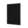 R005632 - notes, notatnik 19x25 cm, mikka oprawa, czarny, 192 strony, Moleskine Professional