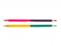 R006038 - kredki ołówkowe Heykka Classy dwustronne, trójkątne, 12 kolorów z temperówką