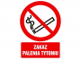 R007360 - piktogram, znak TDC, zakaz palenia tytoniu, na pycie PCV