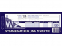 R007900 - wydanie materiaw na zewntrz WZ 361-0 Michalczyk&Prokop 1/2 A4 80 kartek