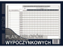 R007906 - plan urlopw wypoczynkowych 525-1 Michalczyk&Prokop A4 40 kartek