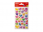 R009160 - Naklejki APLI Hearts, z brokatem, mix kolorw