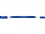 R009214 - Marker do pyt CD/DVD Q-CONNECT, Dual, 0,4mm i 1 mm (linia), niebieski