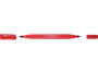 R009215 - Marker do pyt CD/DVD Q-CONNECT, Dual, 0,4mm i 1 mm (linia), czerwony