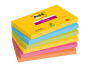 R009286 - Karteczki samoprzylepne Post-it? Super Sticky, CARNIVAL, 76x127mm, 6x90 kart.
