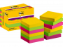 R009417 - Karteczki samoprzylepne POST-IT? Super Sticky, 47,6x47,6mm, 12x90 kart., paleta Carnival