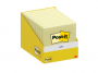 R009553 - Karteczki samoprzylepne POST-IT, 76x76mm, 1x100 kart., kanarkowy ty