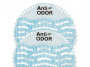 R009707 - Wkadki zapachowe do pisuarw, ANTI-ODOR Pro, Ocean, 2 szt., niebieskie