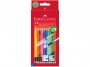 a5001801 - kredki ołówkowe Faber Castell z gumką 12 kolorów, 116612