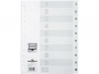 d616202 - przekładki do segregatora A4 PP numeryczne Durable 1-10, białe z indeksamiTowar dostępny do wyczerpania zapasów!