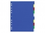 d674727 - przekładki do segregatora A4+ PP Durable 10 stron, kolorowe 