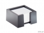 d7724 - przybornik na biurko, pojemnik na karteczki Durable Cubo, czarny