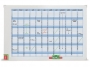 ka30060 - tablica planer magnetyczna suchościeralna - kalendarz miesięczny Nobo Performance 90x60cmKoszt transportu - zobacz szczegóły