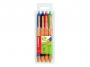 t6030-4 - długopis automatyczny 0,5 mm 4 szt./op Stabilo Pointball, mix kolorów
