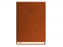 yk0323158 - Terminarz Menad�era A5 2027, ciemno br�zowy, kalendarz dzienny, Michalczyk i Prokop T-203V-S2